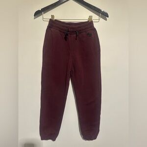 abercrombie kids Burgundy Jogger Sweatpants